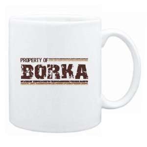  New  Property Of Borka Retro  Mug Name