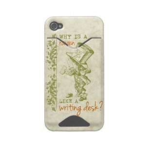  Mad Hatter, Alice in Wonderland Id Iphone 4 Cover Cell 