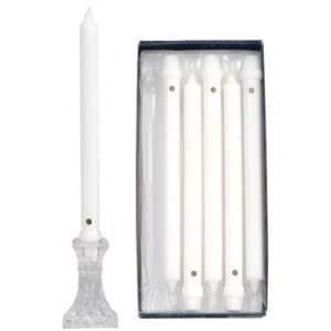 Colonial Candle   Box of 12 White 10 Classics