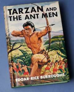 TARZAN AND THE ANT MEN 1950 with ORIGINAL Dust Jacket  