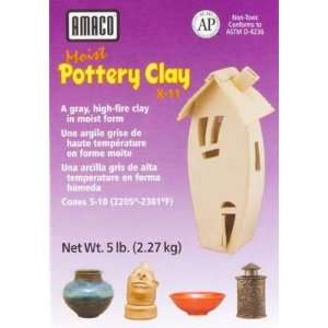 American Art Clay   X11 Moist Clay 5 lb (Clay Arts) Arts 