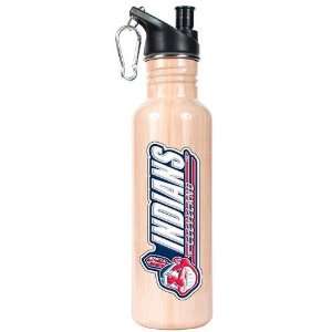 Cleveland Indians 26oz Baseball Bat stainless steel water bottle with 