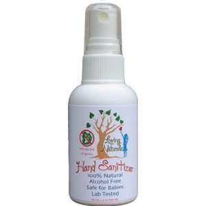  Loving Naturals Hand Sanitizer 2 oz bottle Beauty