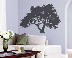 Big Tree Silhouette Home Decor Wall Mural Vinyl Decal  