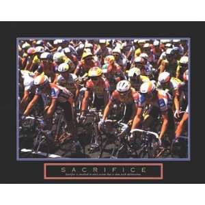     Starting Line Bicycle Race   Poster (28x22)