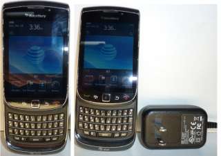 BlackBerry Torch 9800 Black (AT&T) Smartphone Cell Phone 3G WIFI 