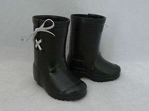 Black boots 2 fit American girl Lanie Julie Rebecca Kit Nicki Jess 