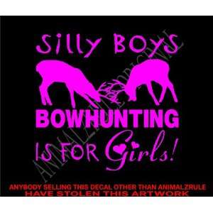  GIRL BOWHUNTER DECAL 