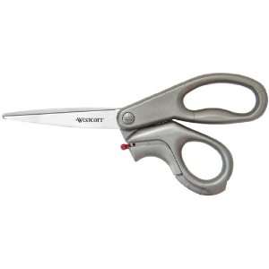   Westcott EZ Open Scissors and Box Cutters, 8, Grey