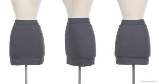 Solid Plain Fold Over Waistband Mini Skirt VARIOUS COLOR and SIZE 
