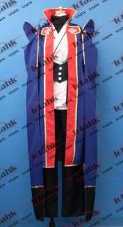 BlazBlue Jin Kisaragi Cosplay Costume Custom Made  