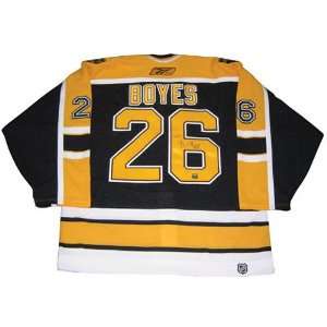  Frozen Pond Boston Bruins Brad Boyes Autographed Jersey 