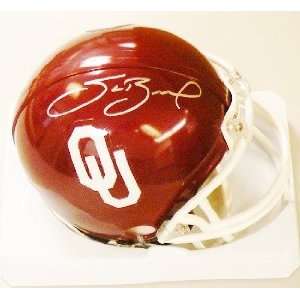 Sam Bradford signed Oklahoma Sooners Replica Mini Helmet   Autographed 