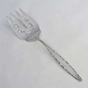  Lace Point by Lunt, Sterling Cold Meat Fork Kitchen 