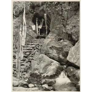  1930 Buddhist Shrine Taroko Valley Formosa Taiwan NICE 