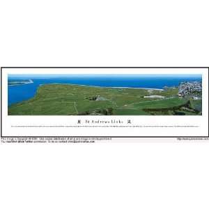   Course Links Panoramic Poster Print from The Blakeway Photography