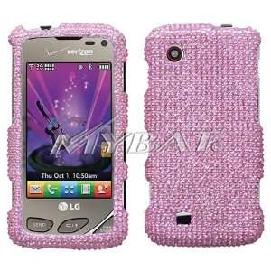  Pink Diamante Fit LG Chocolate Touch VX8575 Snap on Cover 