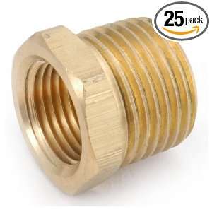  ANDERSON METALS 1/2 x 3/8 Brass Hex Pipe Bushings Sold 