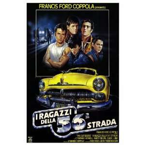  The Outsiders (1982) 27 x 40 Movie Poster Italian Style A 