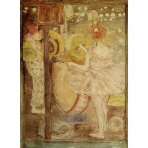   paintings   Maurice Brazil Prendergast   24 x 34 inches   Circus Band