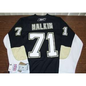 Evgeni Malkin Pittsburgh Penguins Reebok Black Home Premier Mens 