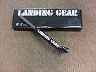 20 Black Landing Gear Fork, 1 1/8 threadless 3/8