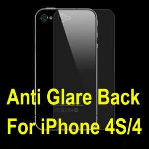 New Hot Anti Glare Matte Back Screen Protector For Apple iPhone 4S 4 