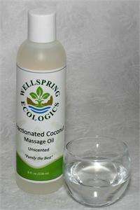   Coconut Oil   8 oz Massage Oil, Body Oil, Moisturizer, Carrier Oil