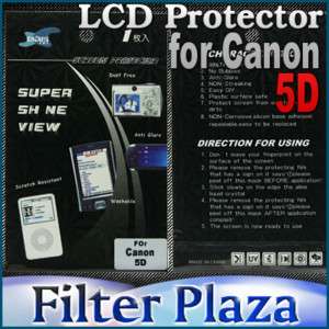 CALANS LCD Screen Protector Film Guard Canon 5D Camera  