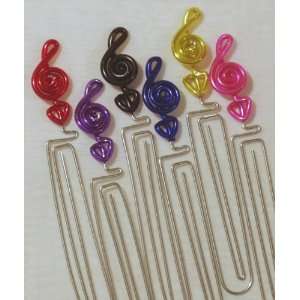  Musical Notes Art Bookmarks by Nayana