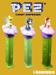   Tinkerbell Disney Party License Dispenser x1 Bonbons Candy x3 Pez