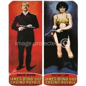  Vintage james bond Movie Casino Royale 007 MOUSE PAD 
