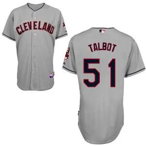 Mitch Talbot Cleveland Indians Authentic Road Cool Base Jersey By 