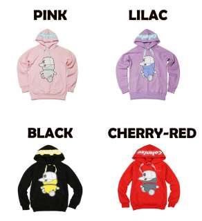   COLONIZE Pastel CZ Hoodie with SNSD TAEYEON   4 Colors   