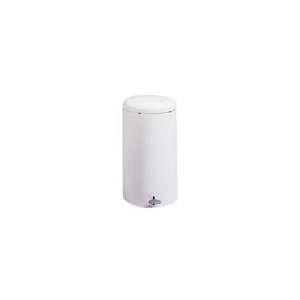  Step On Receptacle 7 Gallon in White by Safco