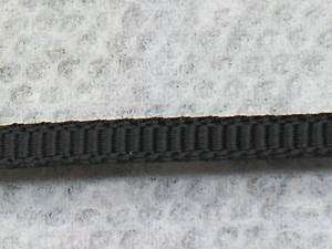 CM 1/8 inch BLACK Ribbon for Halters, Model Horse Tack  