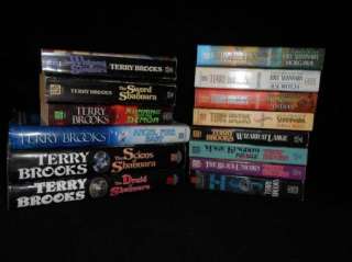 Lot of 14 books by TERRY BROOKS SHANNARA LANDOVER Science Fiction 