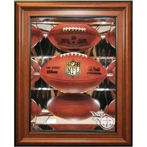  Tennessee Titans Football Shadow Box Display, Brown 