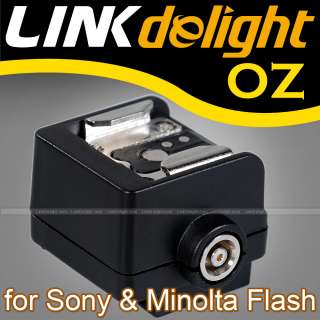 Flash Hot Shoe Adapter for Sony & Minolta DSLR SLR T4C  