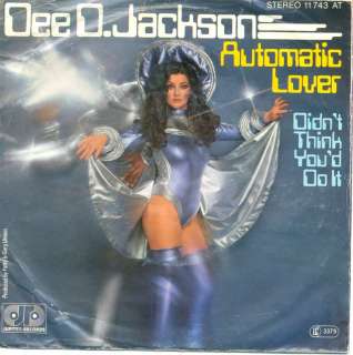 dee d jackson automatic lover didn t think you do it