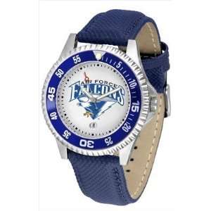 Air Force Falcons Suntime Competitor Poly/Leather Band Watch   NCAA 