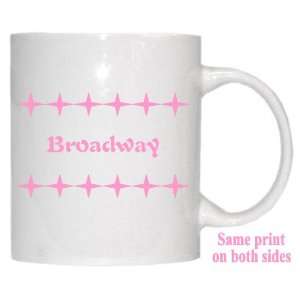  Personalized Name Gift   Broadway Mug 