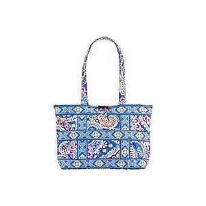  Vera Bradley Small Tic Tac Tote Handbag (Capri Blue 