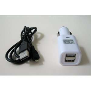   Duo USB Car Charger Powering Tablet PCs and Smartphones Electronics