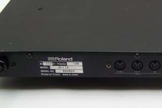   Roland D 110 D110 Multi Timbral Sound Module Synthesizer Rack Mount