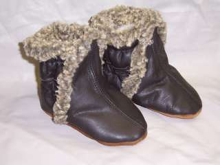 moxies bottes en cuir pour bebe soft leather baby boots  