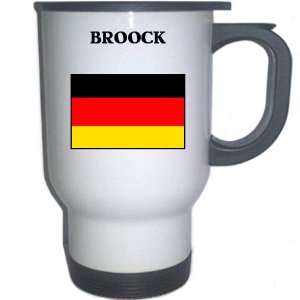  Germany   BROOCK White Stainless Steel Mug Everything 