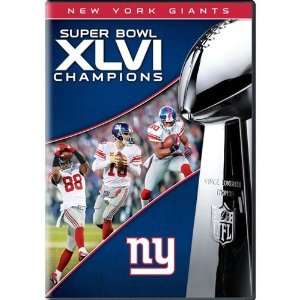  New York Giants NFL Super Bowl XLVI DVD