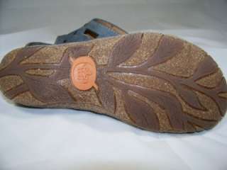 BORN Peace Blue Size 7 38 Sandals Womens Shoes $95 Retail  