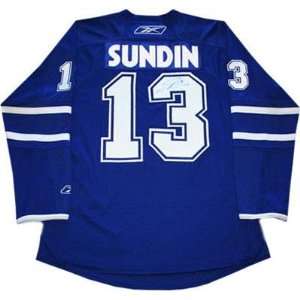  Autographed Mats Sundin Jersey   Pro   Autographed NHL 